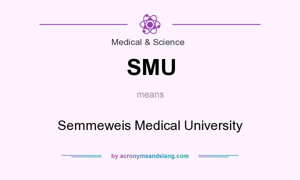 What does SMU mean? It stands for Semmeweis Medical University