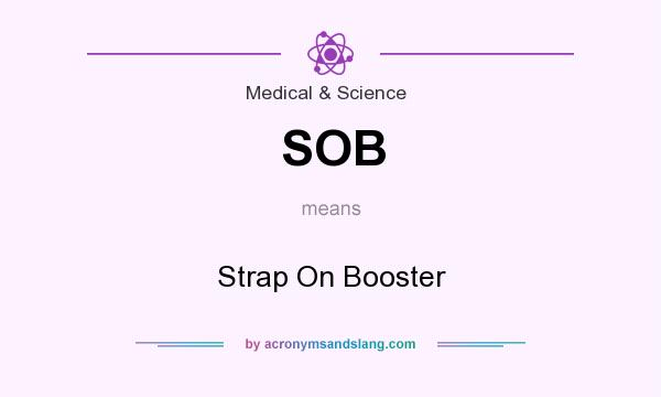 What does SOB mean? It stands for Strap On Booster