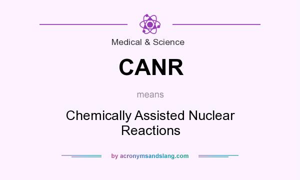 What does CANR mean? It stands for Chemically Assisted Nuclear Reactions