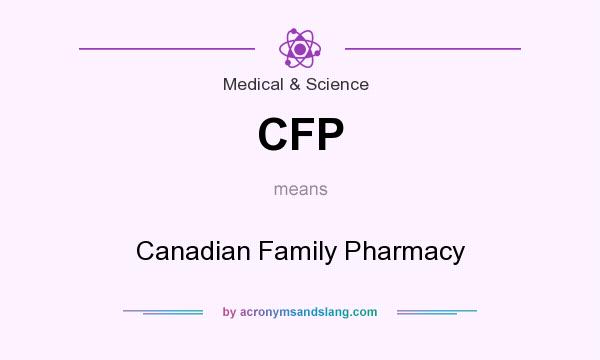 What does CFP mean? It stands for Canadian Family Pharmacy