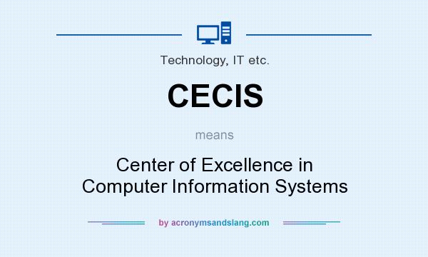 What does CECIS mean? It stands for Center of Excellence in Computer Information Systems
