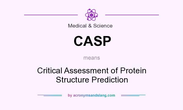 What does CASP mean? It stands for Critical Assessment of Protein Structure Prediction