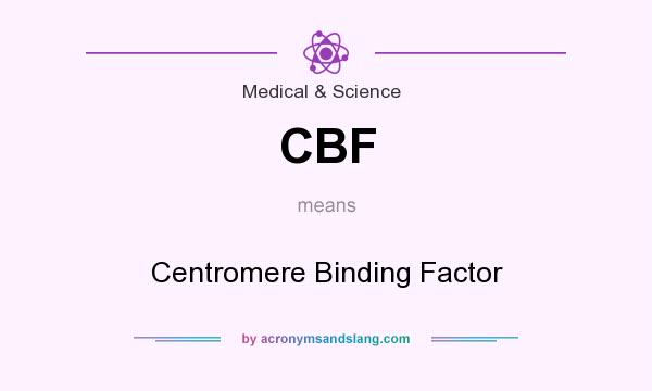What does CBF mean? It stands for Centromere Binding Factor