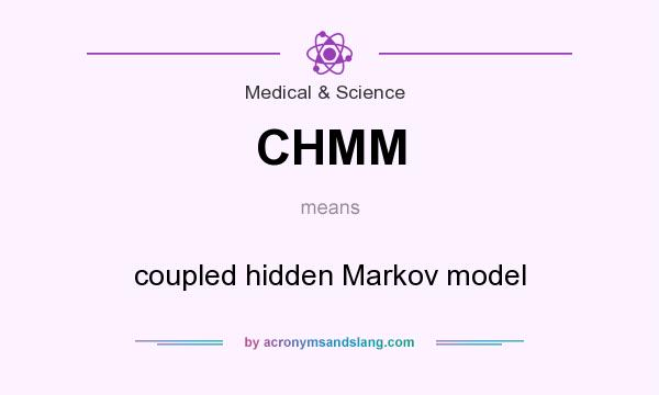 What does CHMM mean? It stands for coupled hidden Markov model