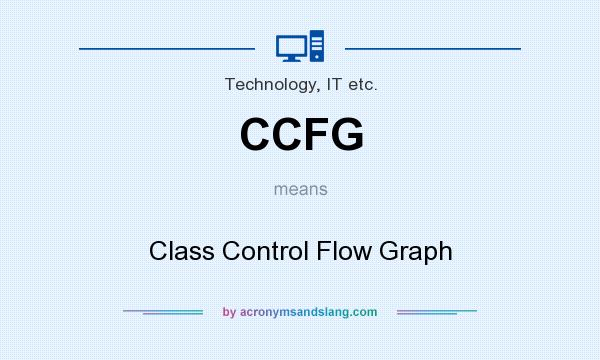 What does CCFG mean? It stands for Class Control Flow Graph