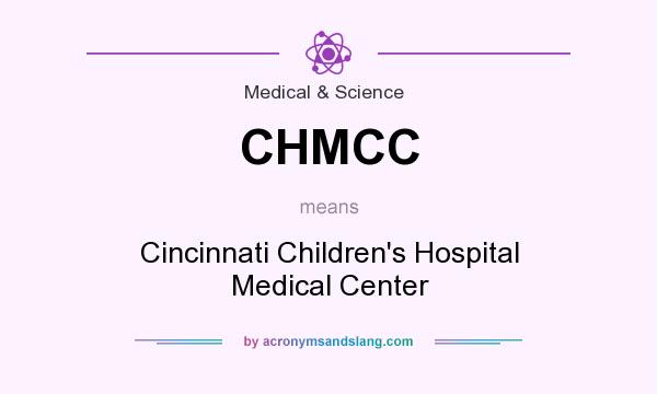 What does CHMCC mean? It stands for Cincinnati Children`s Hospital Medical Center
