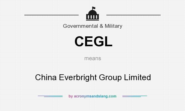 What does CEGL mean? It stands for China Everbright Group Limited