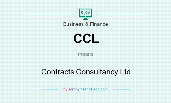 What does CCL mean? It stands for Contracts Consultancy Ltd