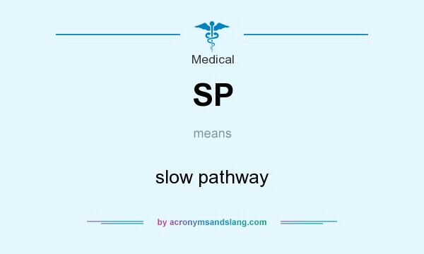 What does SP mean? It stands for slow pathway