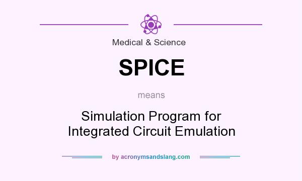 What does SPICE mean? It stands for Simulation Program for Integrated Circuit Emulation