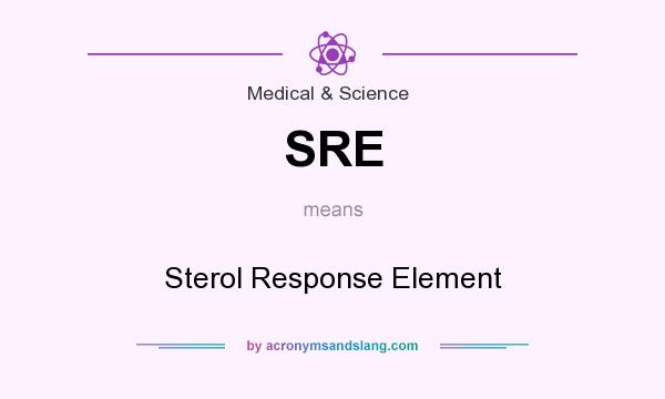 What does SRE mean? It stands for Sterol Response Element