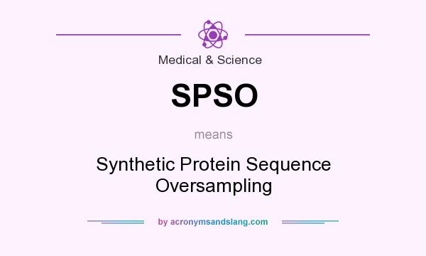 What does SPSO mean? It stands for Synthetic Protein Sequence Oversampling