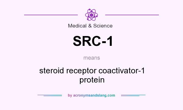 What does SRC-1 mean? It stands for steroid receptor coactivator-1 protein