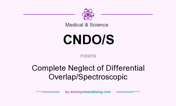 What does CNDO/S mean? It stands for Complete Neglect of Differential Overlap/Spectroscopic