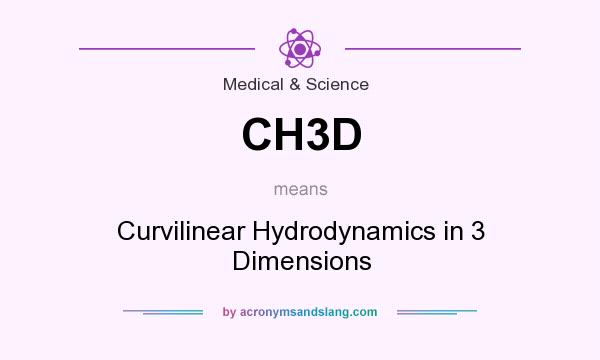 What does CH3D mean? It stands for Curvilinear Hydrodynamics in 3 Dimensions