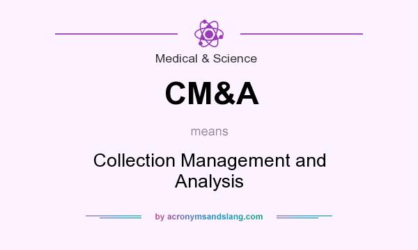 What does CM&A mean? It stands for Collection Management and Analysis