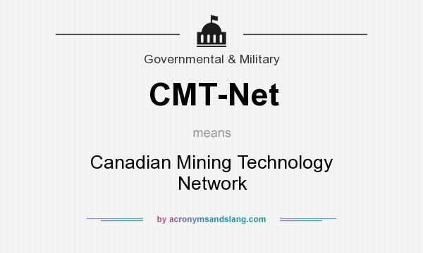 What does CMT-Net mean? It stands for Canadian Mining Technology Network