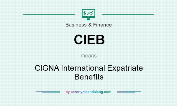 What does CIEB mean? It stands for CIGNA International Expatriate Benefits