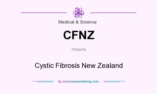 What does CFNZ mean? It stands for Cystic Fibrosis New Zealand