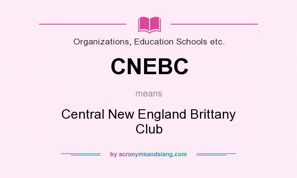 What does CNEBC mean? It stands for Central New England Brittany Club