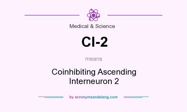 What does CI-2 mean? It stands for Coinhibiting Ascending Interneuron 2