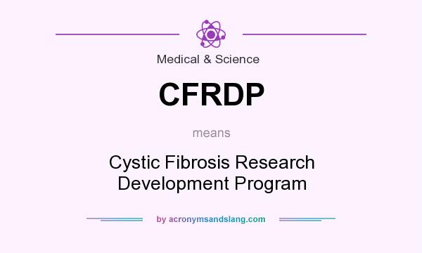 What does CFRDP mean? It stands for Cystic Fibrosis Research Development Program