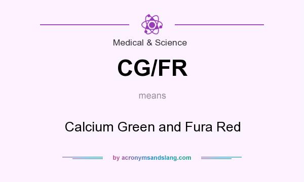 What does CG/FR mean? It stands for Calcium Green and Fura Red