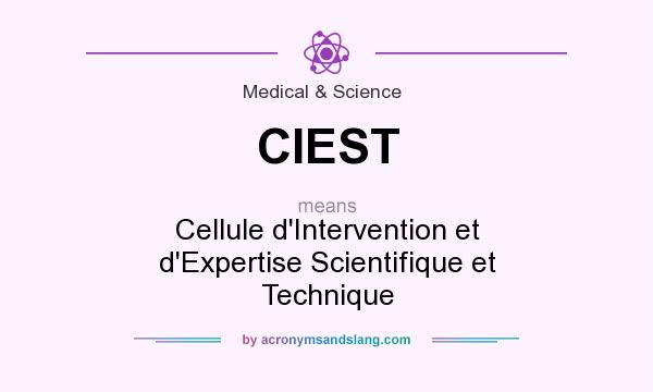 What does CIEST mean? It stands for Cellule d`Intervention et d`Expertise Scientifique et Technique