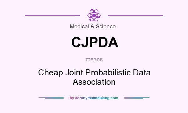 What does CJPDA mean? It stands for Cheap Joint Probabilistic Data Association