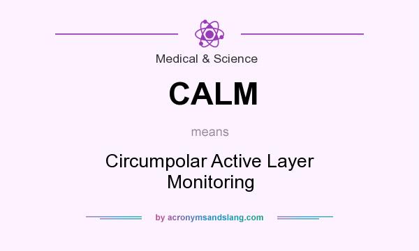 What does CALM mean? It stands for Circumpolar Active Layer Monitoring