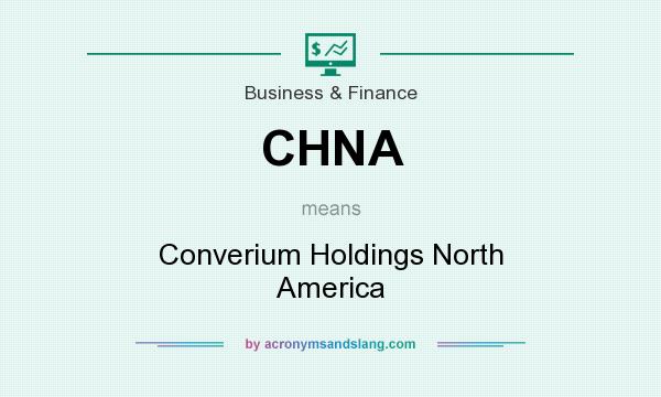 What does CHNA mean? It stands for Converium Holdings North America
