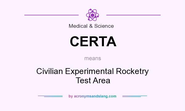 What does CERTA mean? It stands for Civilian Experimental Rocketry Test Area