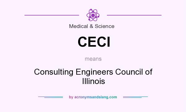 What does CECI mean? It stands for Consulting Engineers Council of Illinois