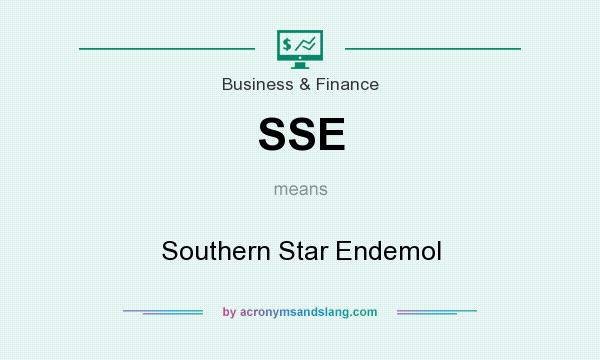 What does SSE mean? It stands for Southern Star Endemol