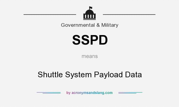 What does SSPD mean? It stands for Shuttle System Payload Data