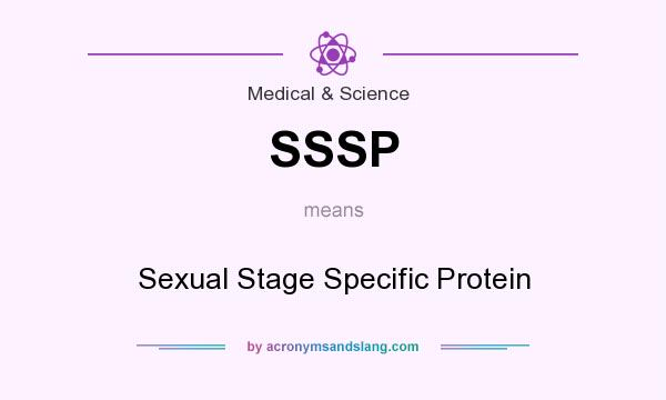What does SSSP mean? It stands for Sexual Stage Specific Protein