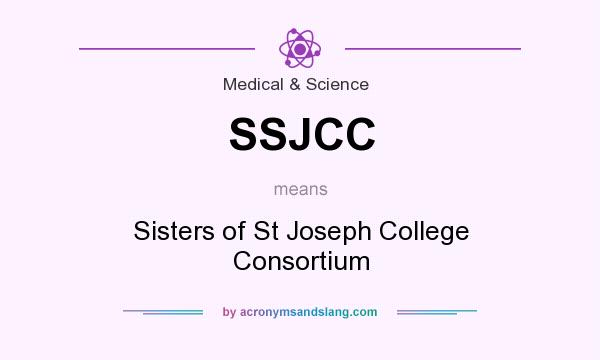 What does SSJCC mean? It stands for Sisters of St Joseph College Consortium