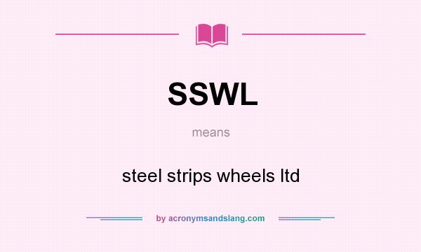What does SSWL mean? It stands for steel strips wheels ltd