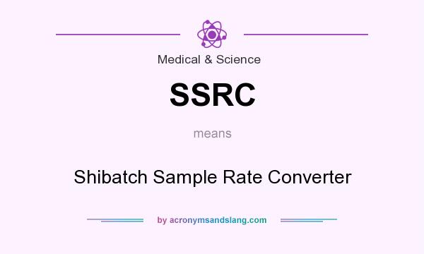 What does SSRC mean? It stands for Shibatch Sample Rate Converter