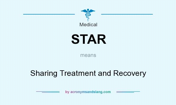 What does STAR mean? It stands for Sharing Treatment and Recovery