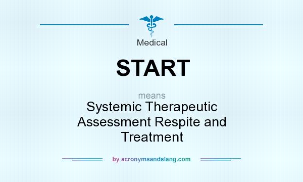 What does START mean? It stands for Systemic Therapeutic Assessment Respite and Treatment