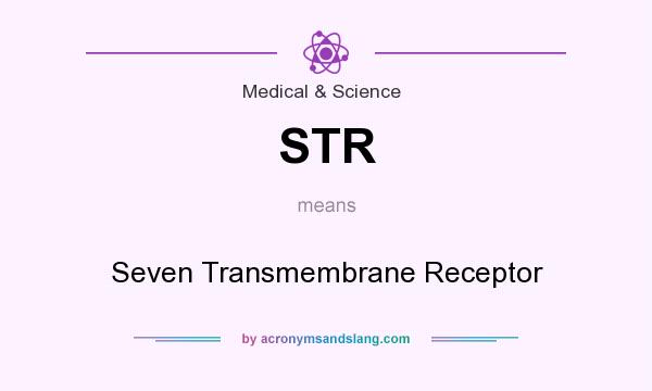 What does STR mean? It stands for Seven Transmembrane Receptor