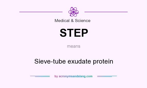 What does STEP mean? It stands for Sieve-tube exudate protein