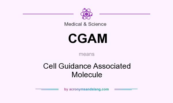 What does CGAM mean? It stands for Cell Guidance Associated Molecule