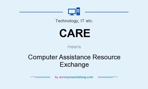 What does CARE mean? It stands for Computer Assistance Resource Exchange