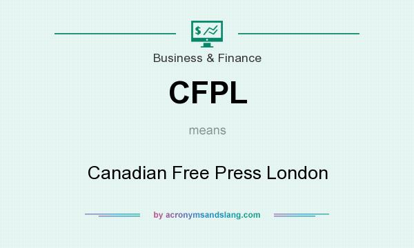 What does CFPL mean? It stands for Canadian Free Press London