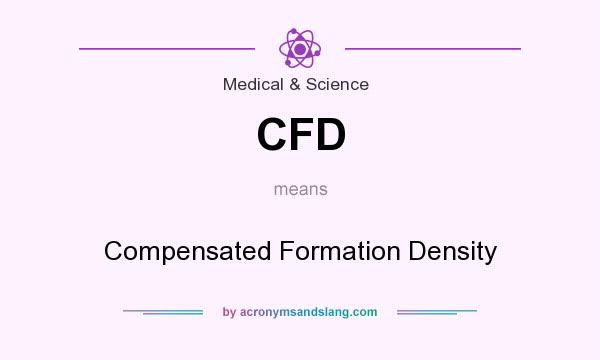 What does CFD mean? It stands for Compensated Formation Density