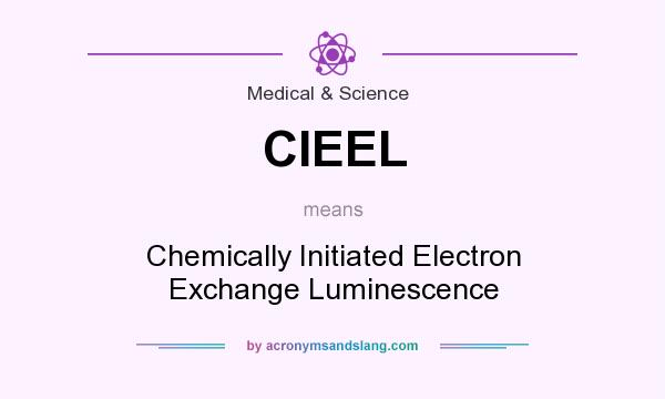 What does CIEEL mean? It stands for Chemically Initiated Electron Exchange Luminescence