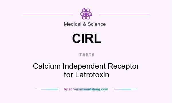 What does CIRL mean? It stands for Calcium Independent Receptor for Latrotoxin