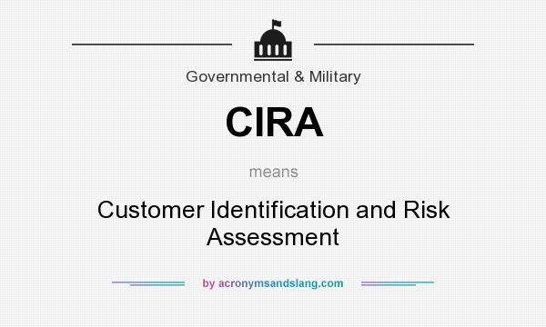 What does CIRA mean? It stands for Customer Identification and Risk Assessment